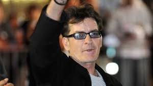 Sheen toasts deceased man's ashes onstage