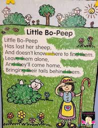 Nursery Rhymes Charts And Tools Nursery Rhymes Preschool