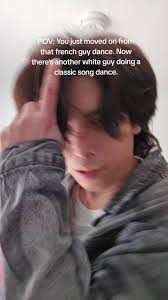 A Blonde Boy Doing The Marry Me Juliet Dance