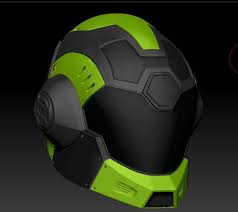 Sci Fi Helmet 3d Model Sci Fi 3d Model Helmet