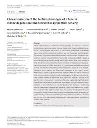 Sa fostul sef al sie catalin harnagea a fost primul care a vazut locul unde se afla arhiva ice dunarea. Pdf Characterization Of The Biofilm Phenotype Of A Listeria Monocytogenes Mutant Deficient In Agr Peptide Sensing