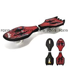 Two distinct front and rear flexible panels, controlled by a torsion bar, allows them to twist providing the other unique featu. Waveboard Snakeboard Swayboard Ripstick Skateboard Shake Wave Board Shopee Philippines