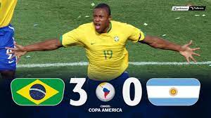 Só perde para o maracanã, que recebeu o jogo por 11 vezes. Brasil 2 4 X 2 2 Argentina 2004 Copa America Final Extended Goals Highlights Penalties Hd Youtube