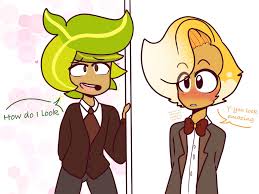 Herb about to go on a date with Sparkling | *Cookie Run* Amino