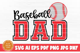 Download Baseball Dad Svg Cut File Graphic By Vectorcreationstudio Creative Fabrica PSD Mockup Templates