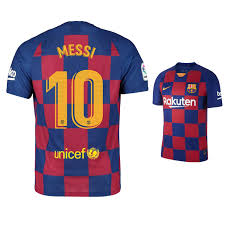 Nike Barcelona Lionel Messi 10 Soccer Jersey Home 19 20 Soccerevolution