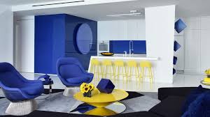 Blue and yellow floral pattern. How To Pull Off A Pop Art Look In Your Home Decor Mansion Global