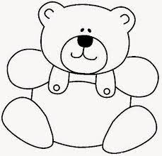 Urso de pelúcia de natal. Desenhos De Ursinhos Fofos E Cutes Para Colorir Pintar E Imprimir Ursos E Ursas Urso Para Pintar Desenho De Urso Ursos Fofos Colchas Com Aplique