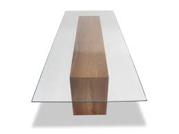 1/4 (6mm) used for glass tabletops and glass protective table covers. Glass Top Solid Wood Dining Table By Rotsen Furniture In Dining Tables