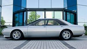 This Is The First And Only Ferrari Four Door Sedan And It S Up For Sale Sedan Concept Cars Ferrari