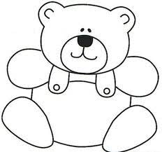 Imagenes Infantiles De Osos Para Colorear Bear Quilts Applique Quilts Applique Templates