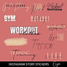 instagram stickers gym instagram story creative instagram stories instagram creative