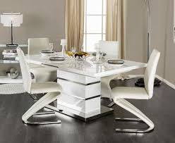 Shop The Furniture Of America White Extending Dining Table With Four Chairs Buy Now The Th Contemporary Dining Table Modern Dining Table Dining Room Table Set