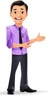 Young Businessman Vector Character Mascotes Desenho A Lapis Anime