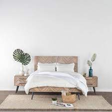 Shop for king platform bed frame at bed bath & beyond. Modern Rustic Interiors Lexy Platform Bed Size California King Kosas Home Bedroom Makeover Before And After Solid Wood Platform Bed