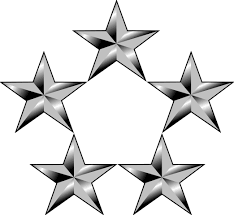 The general of the army insignia consisted of five 3/8th inch stars in a pentagonal pattern, with points touching. Unsc General Of The Army Halopedia Fandom