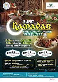 Lebih dari 60 jenis hidangan akan di sajikan kepada anda. Ramadhan Indah Ramadan Buffet Menu