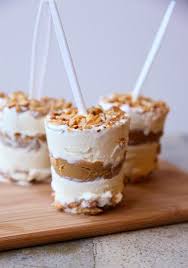 Layered Peanut Brittle Ice Cream Pops Frozen Desserts Ice Cream Pops Cream Recipes