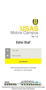 Universiti teknologi mara system uitm faculté de droit university college, uitm, violet, texte png. Usas Mobile Campus Staff For Android Apk Download