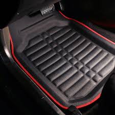 Amazon Com Fh Group F14409redblack Front Avc Floor Mat Front Set Only Red And Black S Deep Tray All Weather Automotiv Custom Car Mats Tray Styling Car Mats