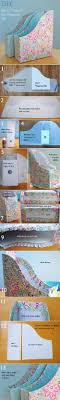 fabric covered ikea magazine files tutorial by di packer diy fabric craft organization fabric covered