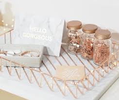 Blog By Georgiestano On Instagram Did You See My Copper Rose Gold Desk Set Up Etsiedeskie There S A Pos Rose Gold Bedroom Rose Gold Rooms Diy Desk Decor