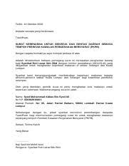 Check spelling or type a new query. Contoh Surat Kebenaran Bekerja Semasa Pkpb Docx Rs Tarikh 14 Oktober 2020 Kepada Sesiapa Yang Berkenaan Tuan Puan Surat Kebenaran Untuk Bekerja Dan Course Hero