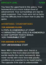 Check spelling or type a new query. Per Player Difficulty Levels Interstellar Space Genesis Forums