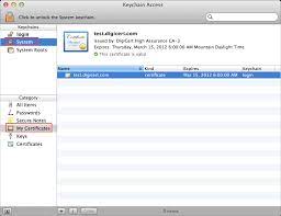 Email is first imported a few minutes after setting up the importer. Import Export Ssl Certificates In Mac 10 7 Digicert Com