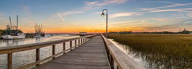 Shem Creek Pier Panoramic Sweatshirt