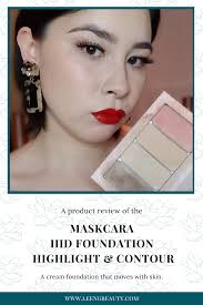 The product sets in after a little bit and it no longer feels sticky, but the coverage is still awesome! Leeng Beauty Seint Beauty Formerly Maskcara Hac Kit Iiid Foundation Highlight And Contour Review