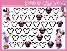 Potty Training Free Printable Minnie Mouse Daisy Duck