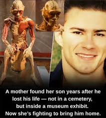 Mother recognizes missing son in museum display