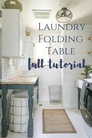 The Perfect Diy Laundry Folding Table Laundry Folding Tables Laundry Room Folding Table Laundry Room Diy