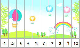 Rompecabezas Con Numeros Piezas Numeradas Del 1 Al 10 A Color Pdf Rompecabezas De Numeros Rompecabezas Para Imprimir Actividades Motoras Finas Para Ninos Rompecabezas infantil color de 5 piezas horizontales para descargar e imprimir gratis. rompecabezas con numeros piezas