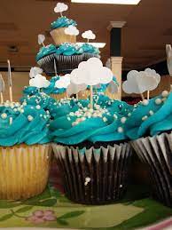 Baby Sprinkle Cupcakes But With Pink Frosting For Girl Sprinkle Baby Shower Cupcake Recipes For Kids Sprinkle Cupcakes