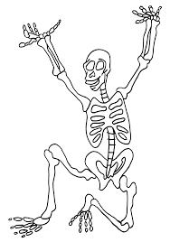 Help your child to color these images and have fun. Skeleton 147439 Characters Printable Coloring Pages