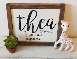 Personalized Rustic Wood Name Sign Baby Name Meaning Nursery Decor Dictionary Definition Sign Vintage Sig Baby Signs Baby Names And Meanings Baby Names