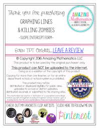 Zombies & graphing lines sounds like fun! Graphing Lines And Killing Zombies Slope Intercept Form Pdf Fill Online Printable Fillable Blank Pdffiller