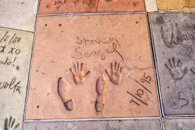 Hollywood walk of fame, los angeles, california. Los Angeles June 26 Handprints Of Steven Seagal In Hollywood Stock Photo Picture And Royalty Free Image Image 14466668