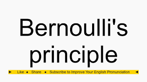 What does jurutera projek mean in english? How To Pronounce Bernoulli S Principle Youtube