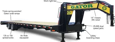 This is because of the way they are mounted in the middle of. Gooseneck Air Ride Trailer Gatormade Trailers