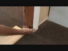 Maybe you would like to learn more about one of these? Installing A Laminate Floor Marking To Undercut A Door Jamb Door Casing Trim Youtube