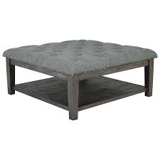 It instantly elevates a piece of furniture from ordinary to ooh la la! Signature Design By Ashley Borlofield Weathered Gray Ottoman Cocktail Table With Nailhead Trim T831 21 Fitz S Furniture Gallery