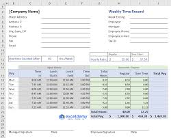 Excel Formula To Calculate Hours Worked And Overtime Excel Formula Excel Shortcuts Excel