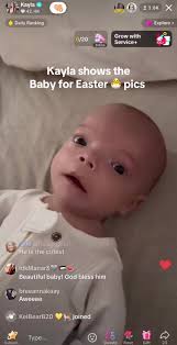 Kayla Talking about Easter Pics