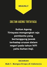 Pada masa itu, rakyat hidup dalam penderitaan. Rangkuman Tentang Perlawanan Rakyat Banten Brainly Co Id
