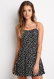 Daisy Print Cami Dress Spring Dresses Casual Fashion Casual Summer Dresses