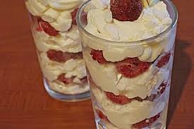 Himbeer Nachtisch Nachtisch Mit Himbeeren Rezepte Mahlzeiten Im Einmachglas