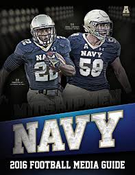 2016 Football Guide By Naval Academy Athletic Association
